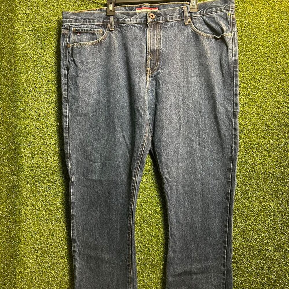 Tommy-hilfiger Men's Blue and Navy Jeans